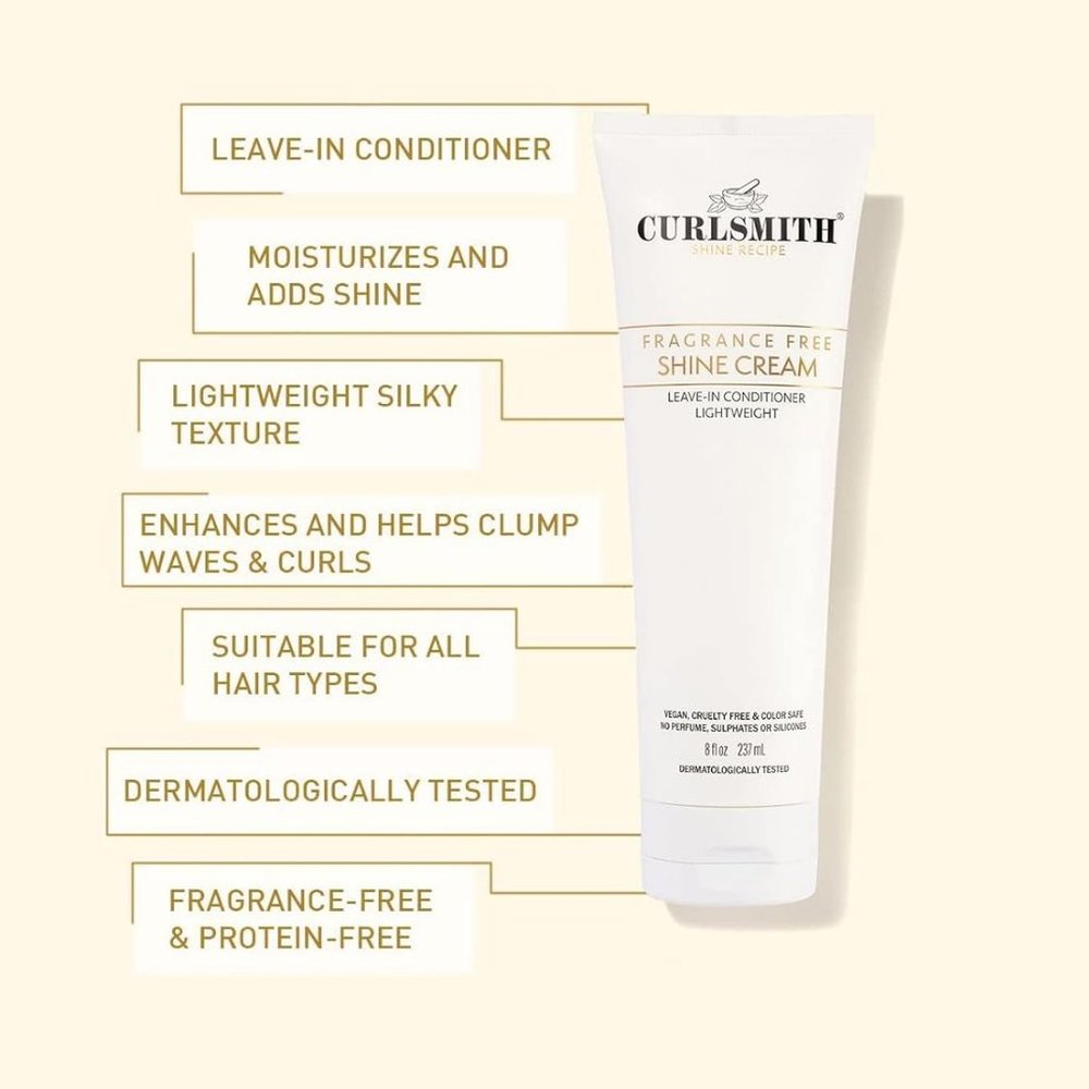 CURLSMITH - Shine Cream, Leave-In Conditioner - Picture 2 of 3